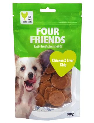 Chicken N' Liver Chip Dog Treat