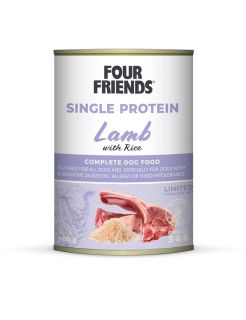 Single Protein Wet Lamb & Rice 6 x 400g
