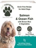 Salmon with Brown Rice and Veg Wet Food